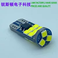 Трансграничный w5w декодированный светодиодный индикатор T10 3030 15SMD фонарь багажника фонарь номерной прожектор