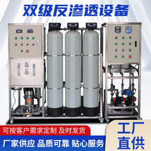 雙級RO反滲透水處理設備大型工業凈水器軟化EDI過濾器超純水設備