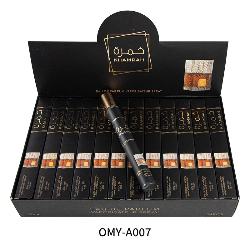 Perfume de 35 ml, Versión Q, Popular Transfronterizo, para Hombre y Mujer, en Tubo de Ensayo, Fragancia Floral y Frutal, Perfume Portátil, Venta al por Mayor