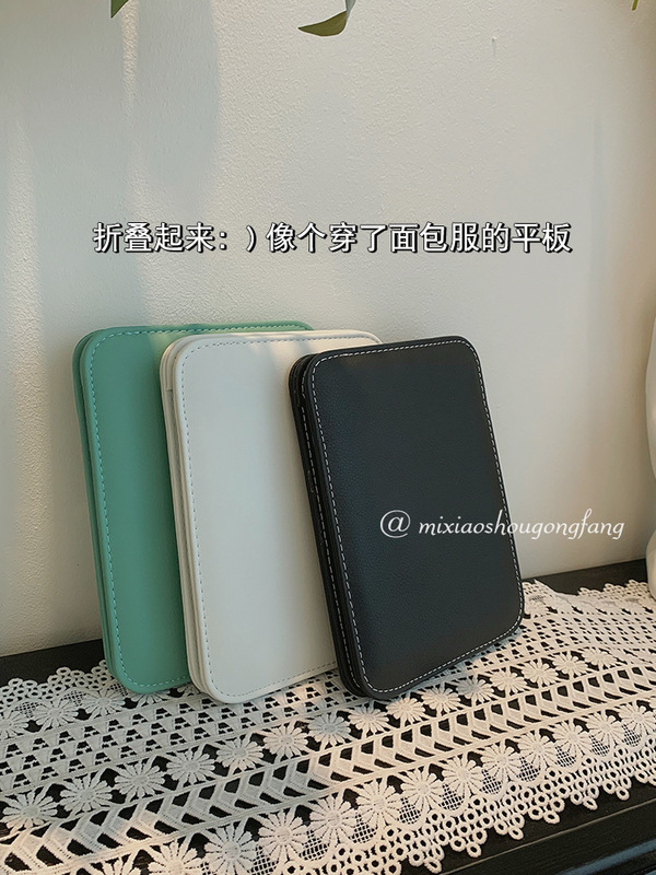 厚い鏡化粧鏡折り畳み式携帯型ハイビジョン女性デスクトップ化粧鏡ins学生寮|undefined