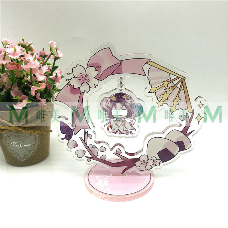 亚克力立牌柯式印刷UV打印动漫周边卡通镭射烫金立牌精雕