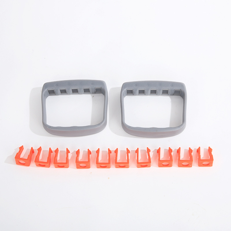 Five-bar chest pulley elastic cord deer antler clip resistance band chest fitness equipment clip part is detachable