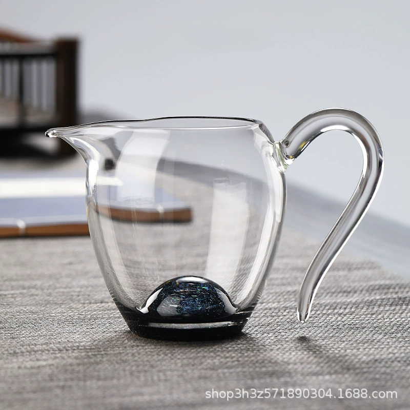 Любимая ручной работы стеклянная кружка Yansan Starry Cup Tea Sub -Чайное море крем чайная чашка с чайной живописью чайная церемония чай