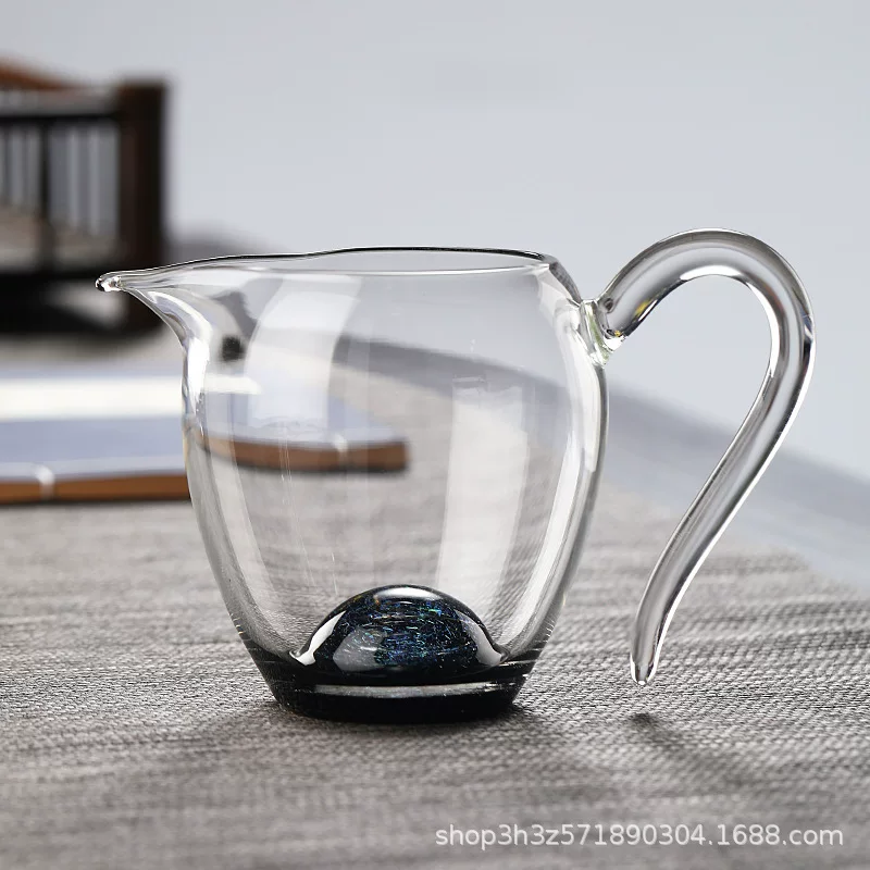 Любимая ручной работы стеклянная кружка Yansan Starry Cup Tea Sub -Чайное море крем чайная чашка с чайной живописью чайная церемония чай