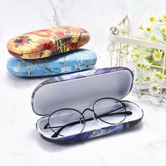 Feminine Korean minimalism retro cute creative factory storage box student stress-relief eye box oil painting