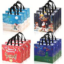 A 40037 Heat Press Laminated Nonwoven Christmas Gift Bag ��