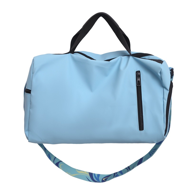 2024 color brillante, bolsa de viaje de pareja, separación seca y húmeda, cinturón independiente de almacenamiento de zapatos, bolsa deportiva casual