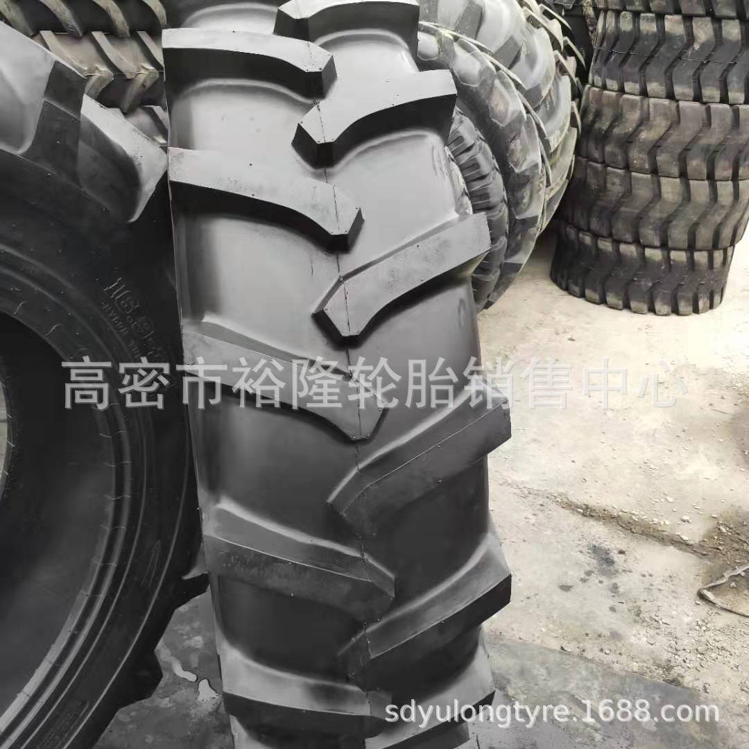 加粗人字花纹轮胎16.9-34轮胎16.9-30轮胎农用拖拉机轮胎
