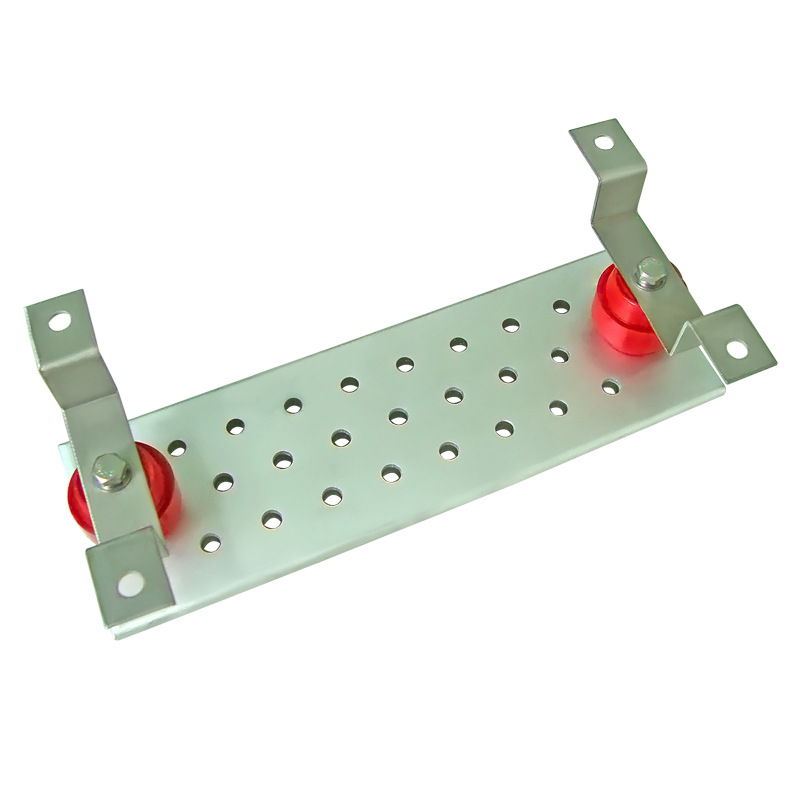 供应接零排 12 16 24孔接地排 黄铜接地铜排 地线端子