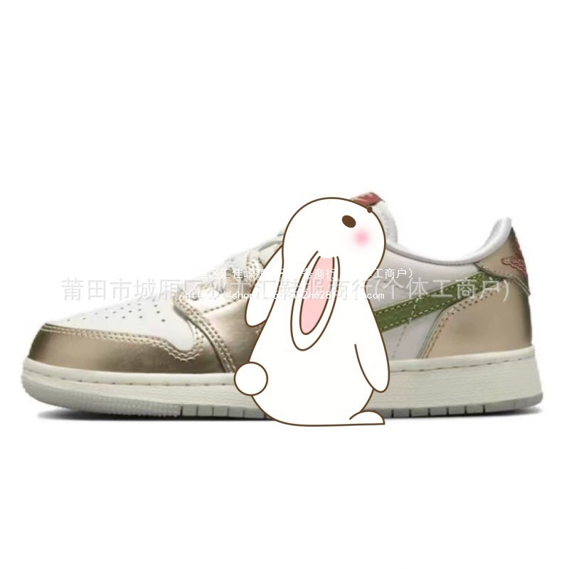 Casual Shoes, Sneakers, Sports Shoes, Aj1 Joe 1 Low-Top Men's Shoes, Women's Shoes, Basketball Pure Original First-Layer Cowhide Putian Shoes