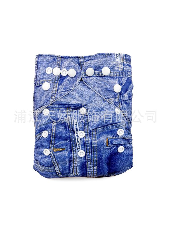メーカークロスボーダー赤ちゃんおむつ洗える尿不湿通気性プリントトレーニングパンツcloth diaper|undefined