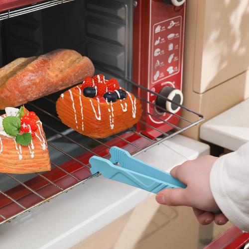 Cross-border Amazon food clip kitchen barbecue steak barbecue clip multi-functional baking bread clip oven push-pull clip