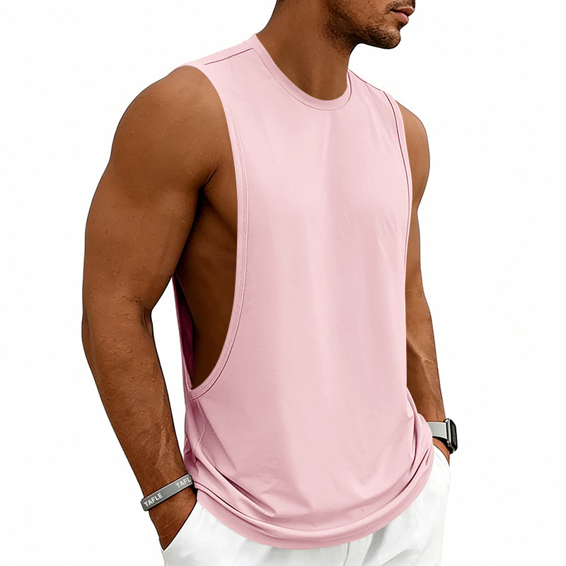 Men's Sports Vest For Spring/Summer Loose Fit Fitness Vest Running Basketball Training Top_viptrois.com