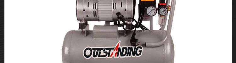 Air Compressor, Small Air Pump, Air Compressor for Woodworking, Paint Spray Pump, Silent Oil-Free Air Compressor