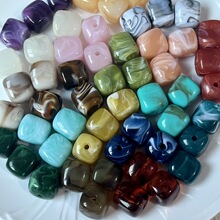 ����������ʯ���ζնմ���16*17mm��ɫ��F��ȾDIY�Ʒ���ɢ��