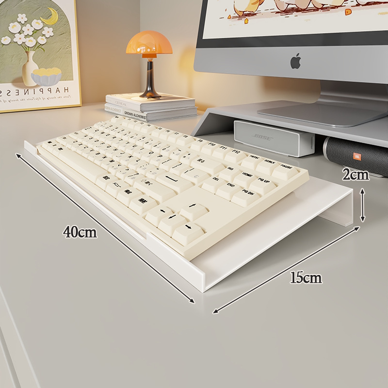 Soporte Elevador para Teclado Inclinado con Disipación de Calor para Escritorio image 10
