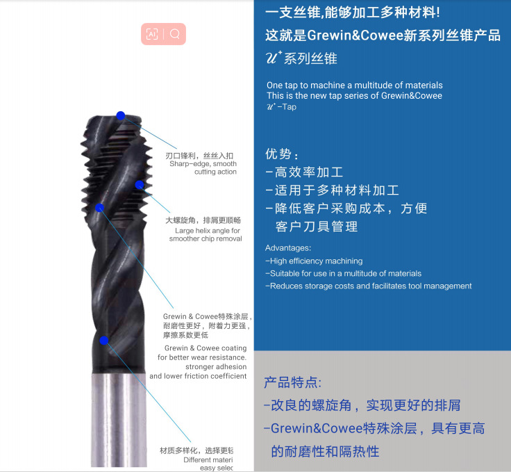 优质高速钢含钴M35直槽丝锥德标日标国标M12*1.75机用丝锥-阿里巴巴