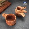 baking Graduate Four piece suit Beech Measuring spoon coffee bean measure tool Japanese Measuring spoons Oz cups baking tool