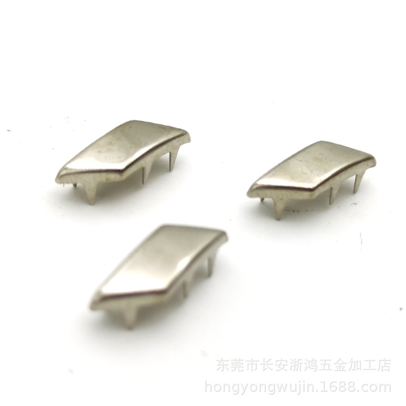 5.5*11.5*5mm 平行四边形爪钉 六脚爪钉 异形钉 菱形 四边 四方钉