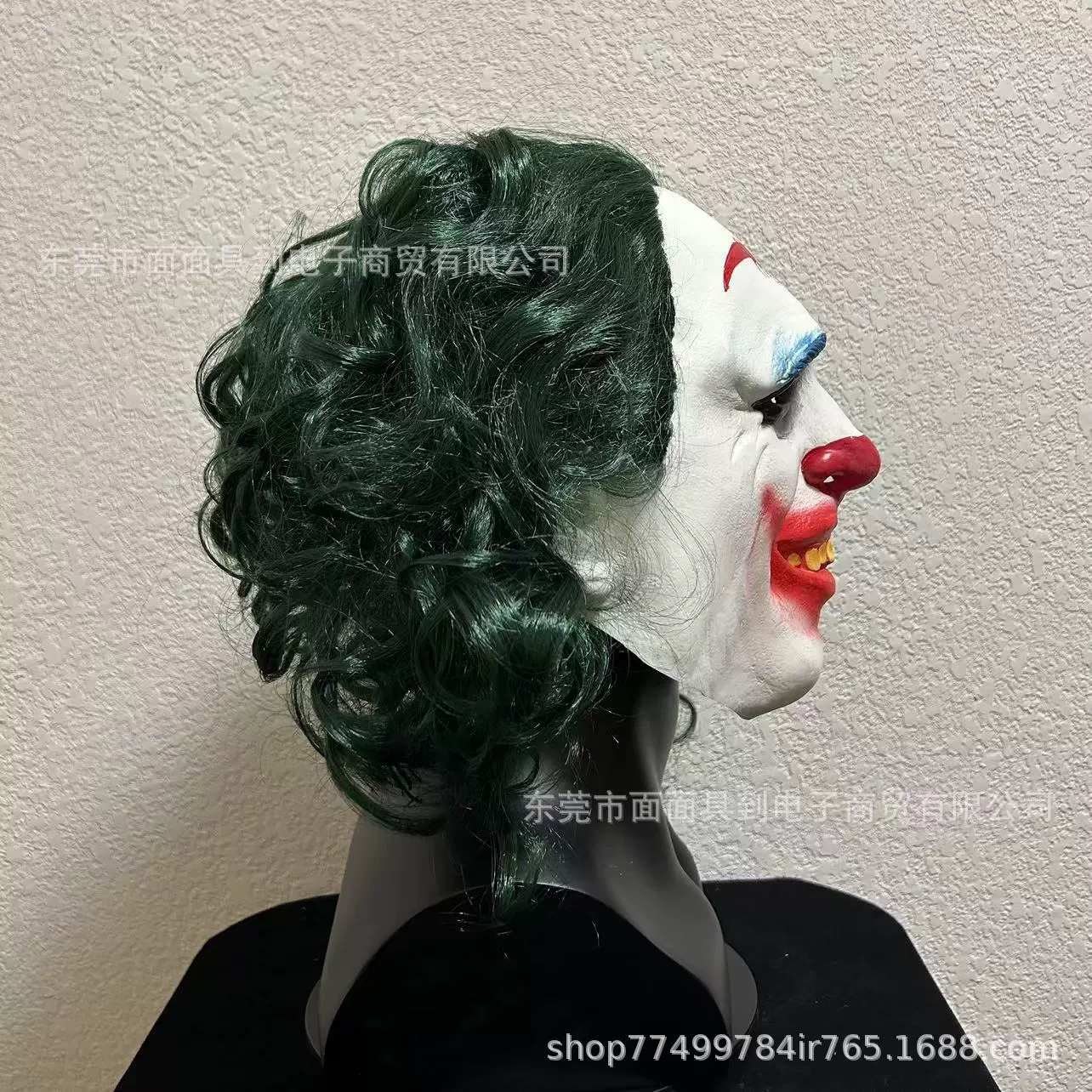 2025 хит за рубежом joker клоун головной убор на Хэллоуин, фильм и телеиндустрия, латексная маска в образе Темного Рыцаря