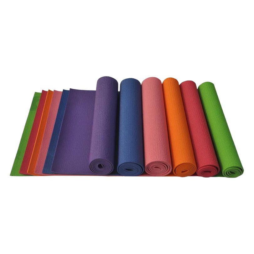 Factory direct PVC thick non-slip yoga mat 6MM beginners fitness yoga blanket mat can be printed LOGO