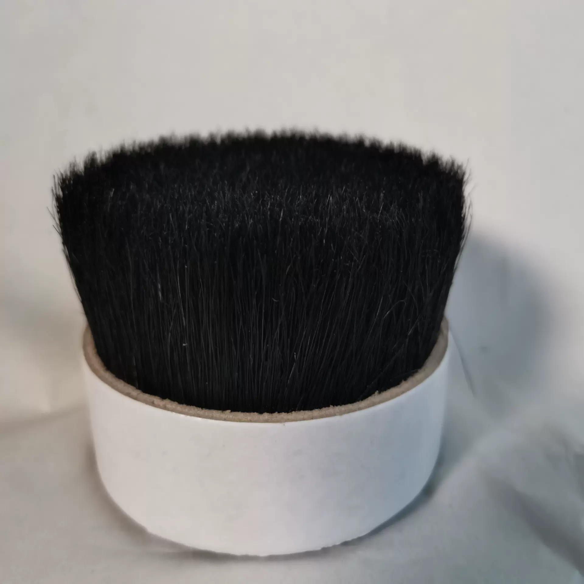 57mm(50分至90分)染黑猪鬃毛动物鬃毛80元至120元/每公斤可定 制