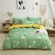 Live sanding three-piece four-piece simple quilt bed sheet quilt cover small fresh bedding manufacturers wholesale
