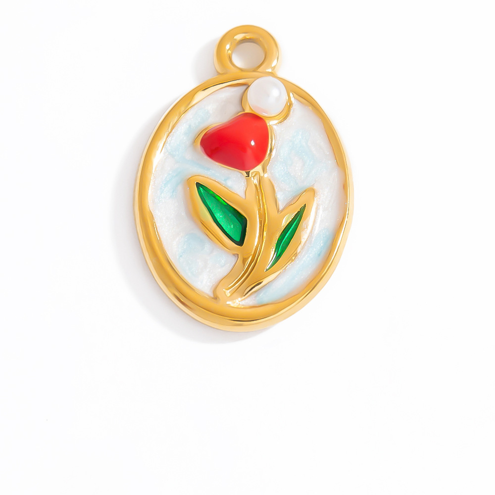 5g Weight 0.03µm-0.05µm Gold Plating Thickness PVD Coated Gold Plating Process Pendant Jewelry Making Type 18*13.6MM Jewelry Making Size Real Gold Plated Plating Material 1 Piece Quantity 304 Stainless Steel Material Flower Pattern Elegant, Simple Style Style Waterproof Non Tarnish, Plating Craft 1 Piece 18*13.6MM 304 Stainless Steel PVD Coated Real Gold Plated Flower Polished Pendant DIY Ornament Accessories 20