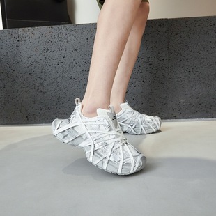 Cross-Border XL Spider-Man Runway Dad Shoes New Ins Trendy Retro Distressed Thick-Soled Street Couple Sneakers