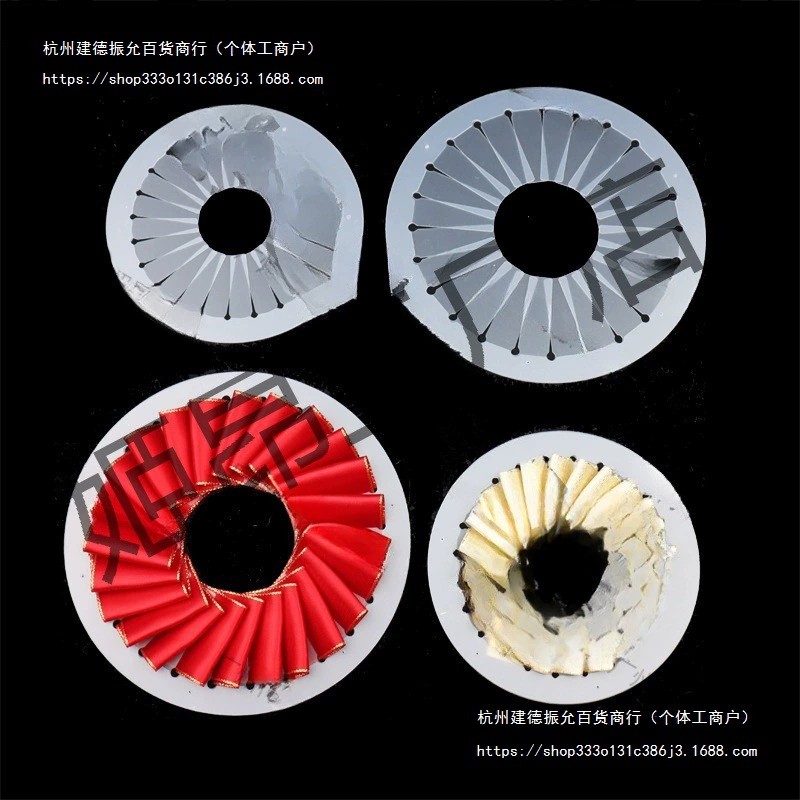 Аксессуары для украшения из нетканого материала Лолита. Набор материалов «сделай сам» с инструментом для складывания ленты.