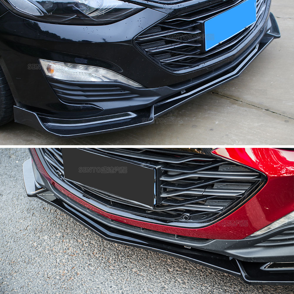Suitable for 2018-2022 Chevrolet Malibu XL modified front shovel front bar surround the lower lip sports three-stage