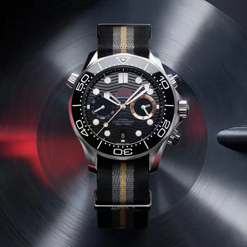 20206 Men's Export Hot-Selling Seamaster 300 Diving Watch Men's Quartz 5 Chronograph Luminous Waterproof Fashion Watch 20206 Men's Export Hot-Selling Seamaster 300 Diving Watch Men's Quartz 5 Chronograph Luminous Waterproof Fashion Watch