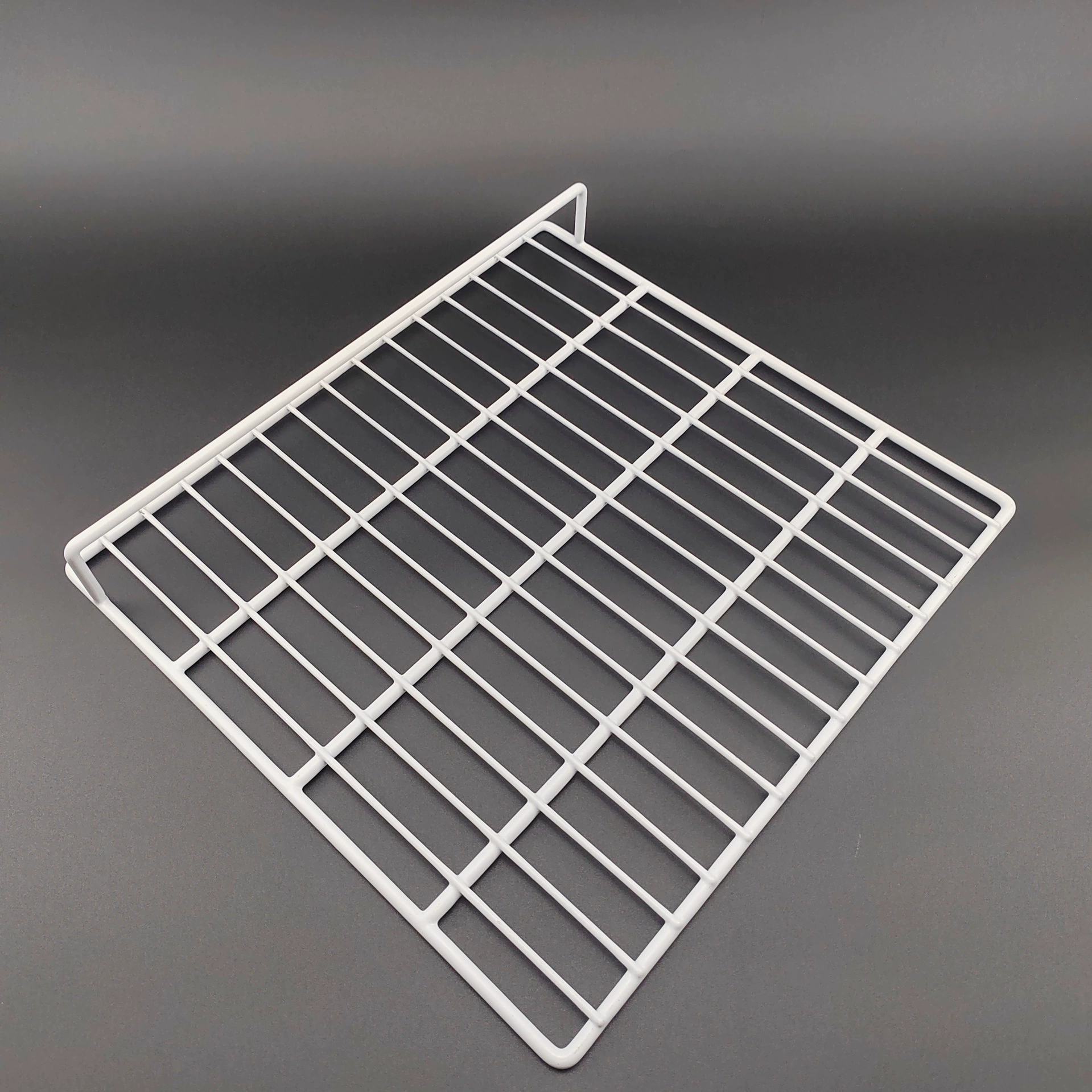 Металлическая сетка дисплей держатель проволоки Квадратная белая сетка вешалка выставка железная сетка дисплей холодильник сетка перегородка