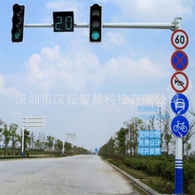 道路交通標志牌指示牌立桿道路高速公路立桿限速警示單懸臂單柱式