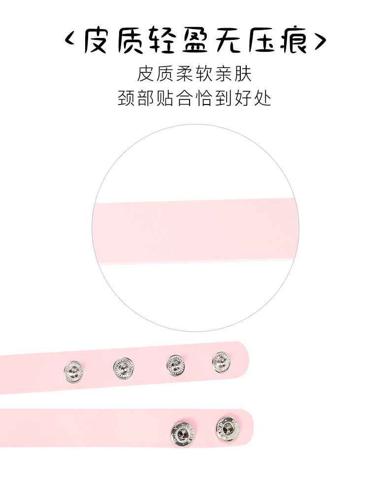 SM Couple Flirting Leg Ring with Metal Buckle, PU Leather Wearable Bondage Accessory — detail image 20