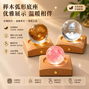 ��ľ��������ˮ�������LED�l��Сҹ������[������������[��