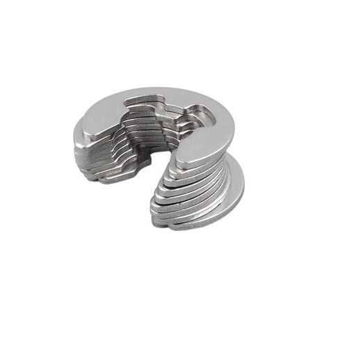 Factory direct 304 stainless steel open retaining ring E type C type retaining ring φ1.5φ2φ2.5φ3φ4φ5