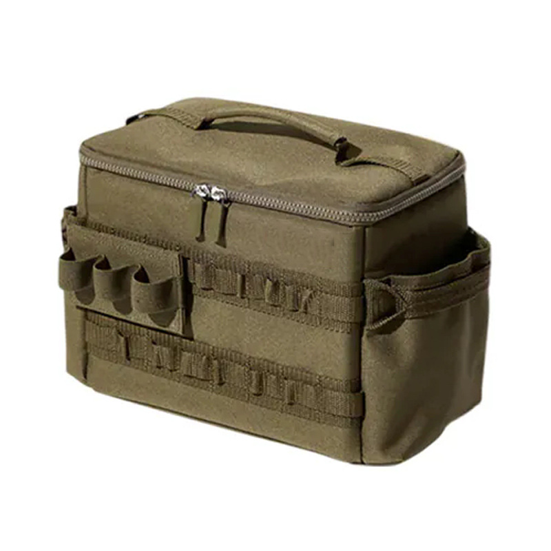 Bolsa de almacenamiento de campamento transfronterizo portátil al aire libre cocina de campamento herramientas suministros accesorios bolsa de almacenamiento equipo táctico