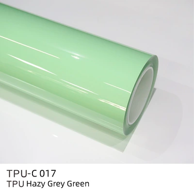 Roman Red Car Color Changing – Auto Color Change Film - tpu-grey-green-152m15m