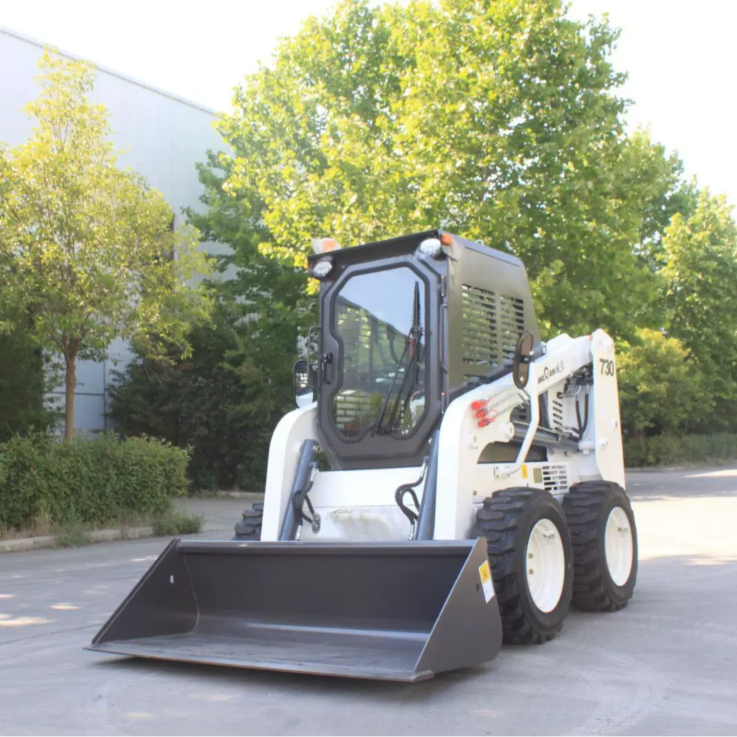 厂家装载机威肯wt730滑移工程建筑ISO/CE质量认证工程机械铲车