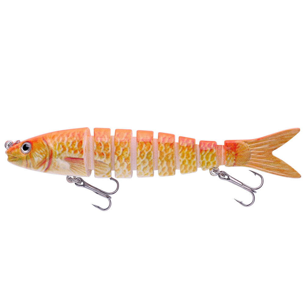 Nuevo Luya cebo multi-Sección de pescado 16 colores 13cm 18g biónico multi-Sección de cebo duro Comercio exterior Luya pesca cebo falso