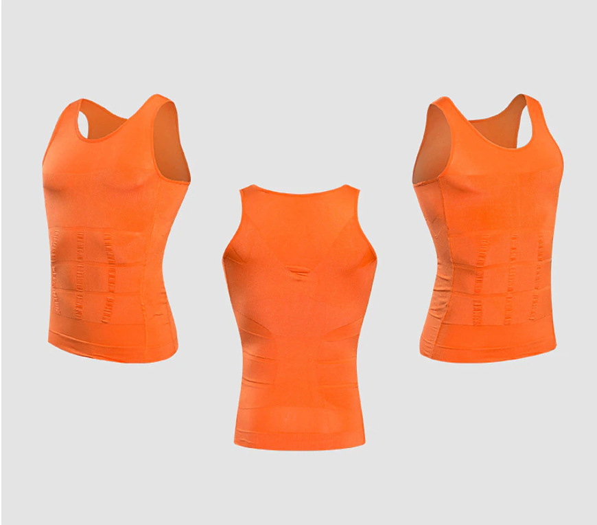 Cuerpo de los hombres que forma el chaleco Delgado cerveza vientre corsé vientre apretado cuerpo que forma la ropa interior entrega de una sola pieza