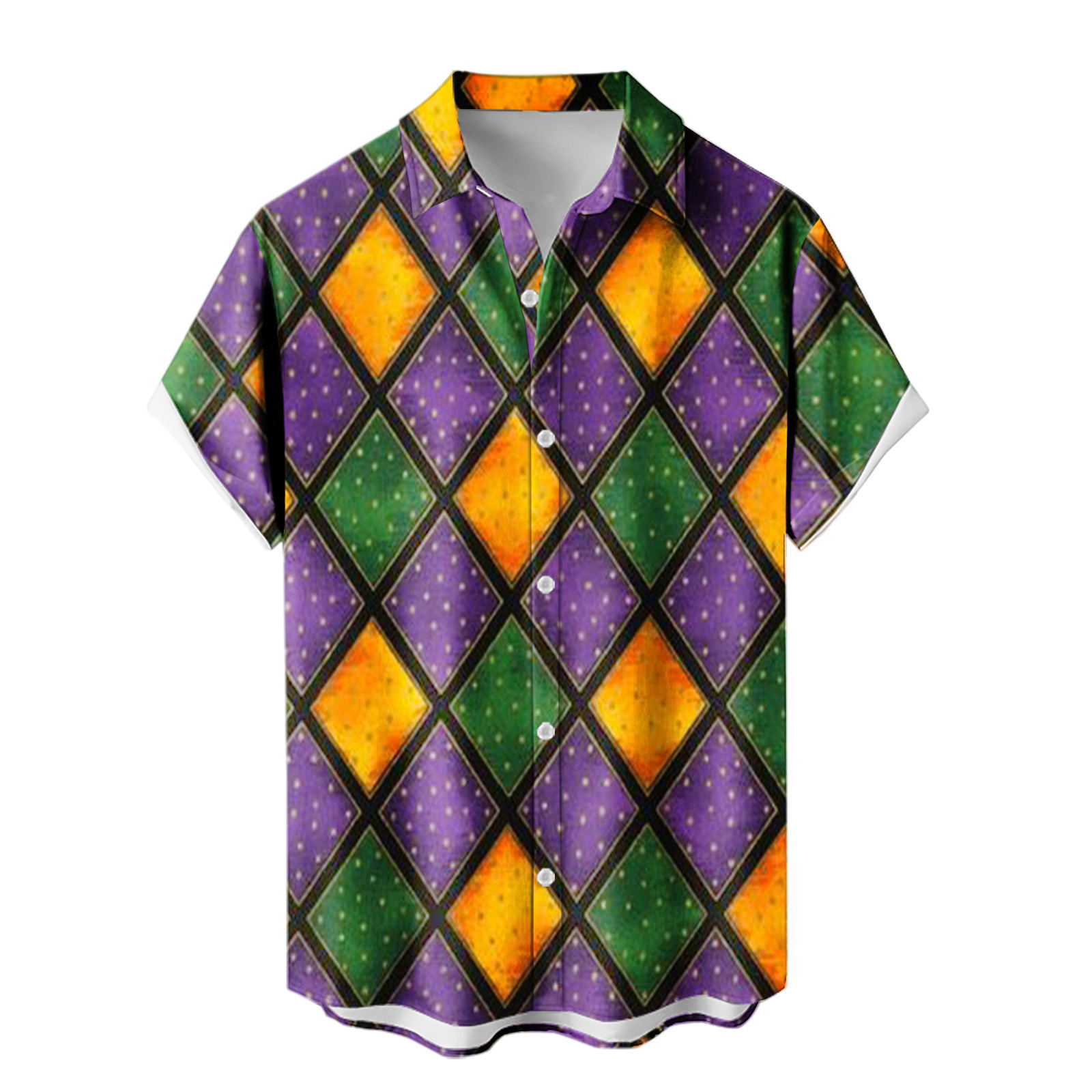 2024 nuevas camisas de hombre cool 3D impresión digital transfronteriza Europa y América venta caliente casual moda camiseta de manga corta