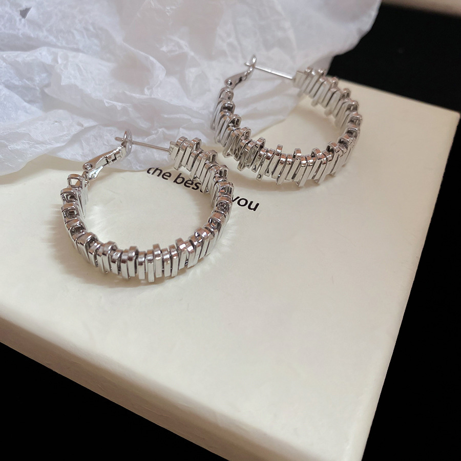 121# earrings-silver