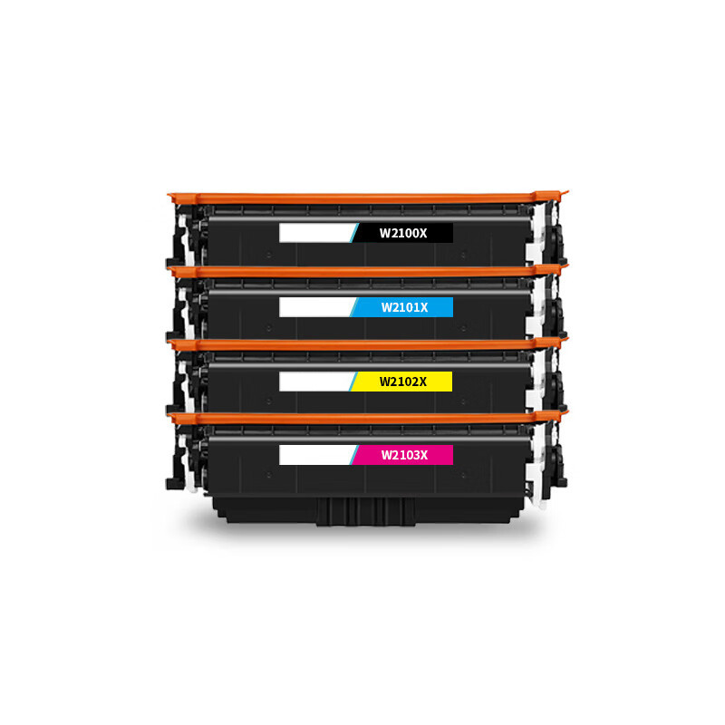 Aplicable a 210x cartucho de tóner HP4201dw 4301fdw cartucho de tóner W2100 2101 compatible tóner multicolor al por mayor