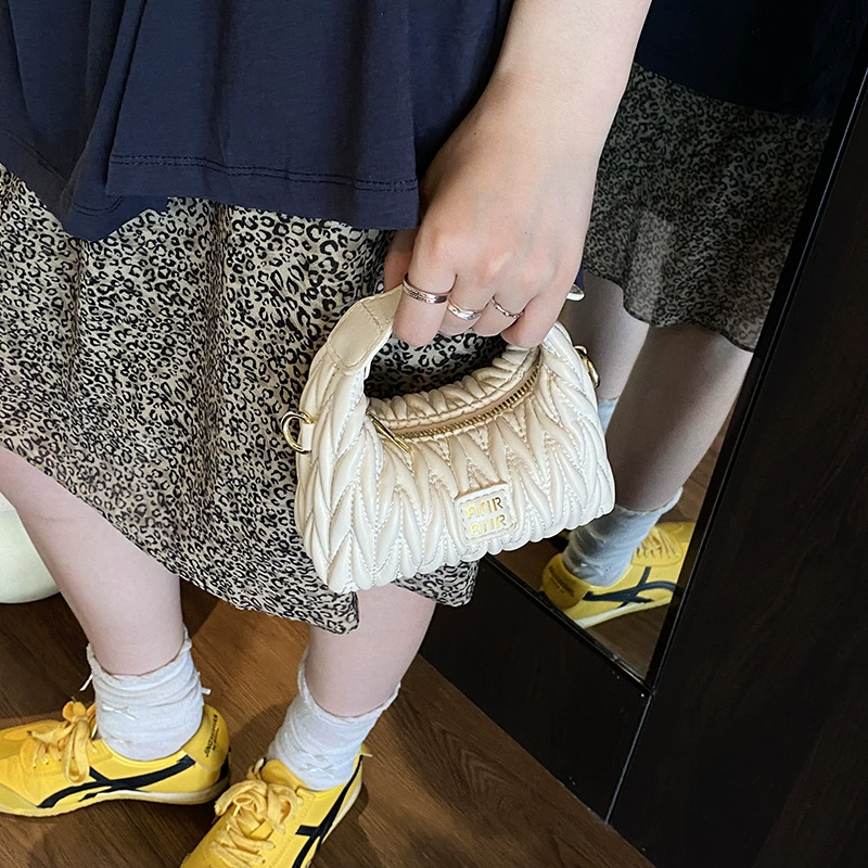Маленькая ручная сумка на плечо для принцессы, маленькая сумка, стиль Chanel, семейный стиль