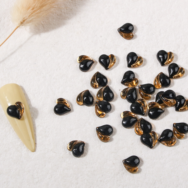 블랙 더블 패치 방귀 복숭아