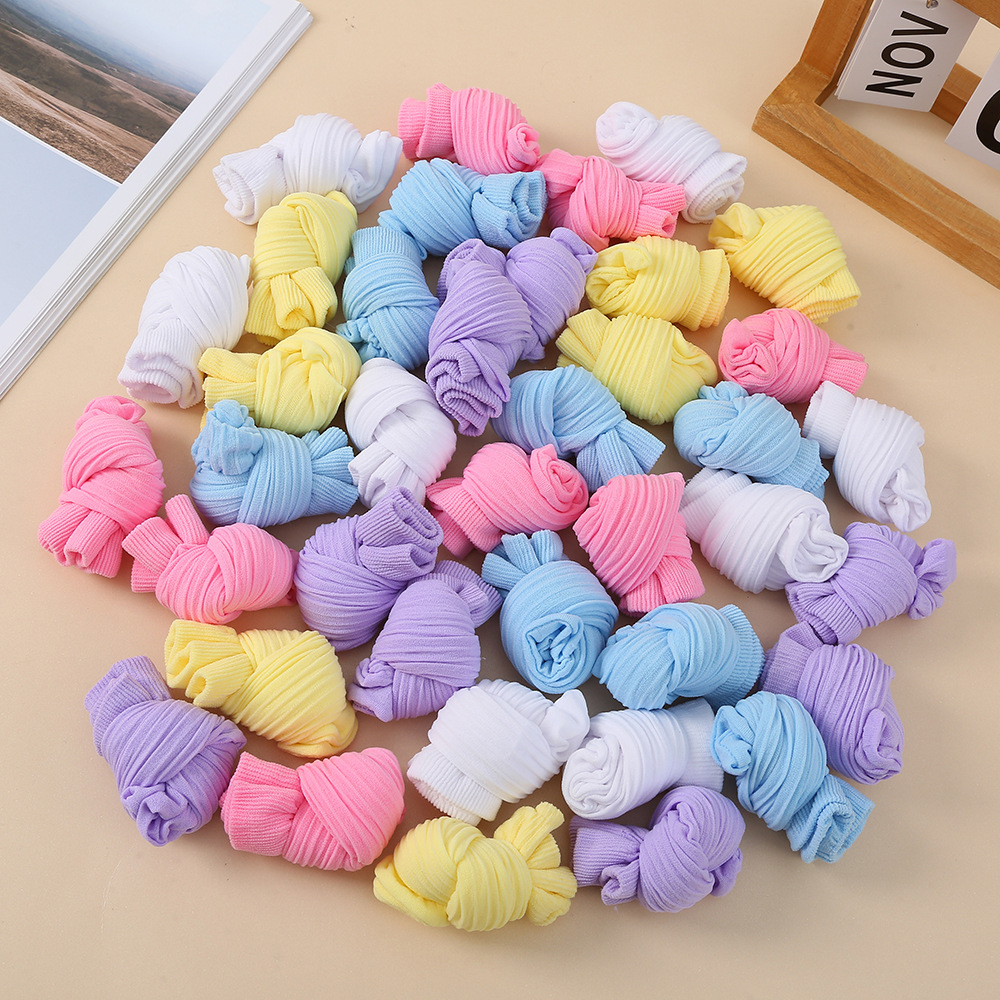 Candy Color Paradise Socks 9-16 Years Old Children Disposable Short Stockings Deodorant Anti-friction Casual Entertainment Socks