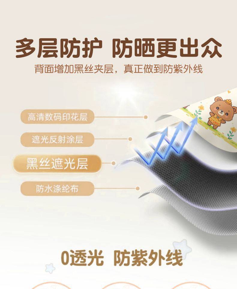 Car Sunshade Curtain, Sun Protection and Heat Insulation, Baby Light-Blocking Curtain, Children's Car Retractable Curtain, Cartoon Suction Cup Privacy Curtain