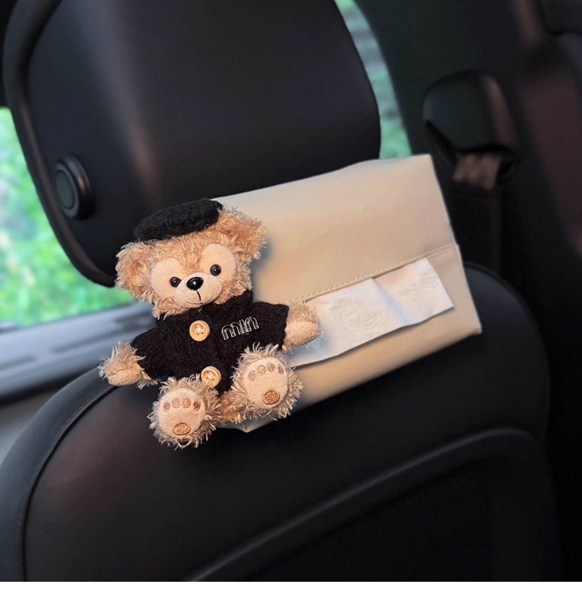Shirley Rose Car Tissue Box 2026 New Model Car Backseat Headrest Hanging High-End Hanging Bag for Women